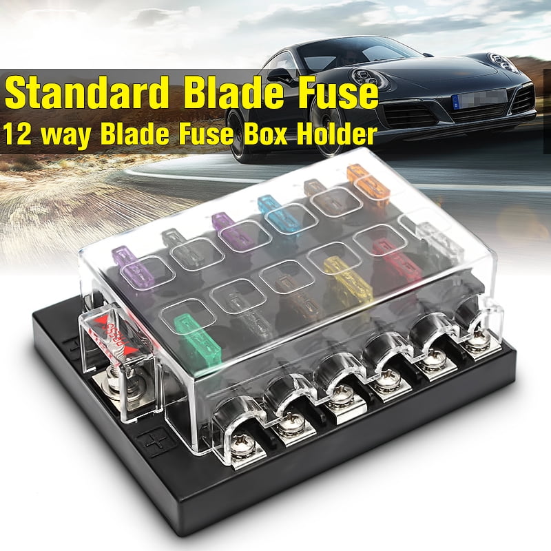 12 way 32v fuse box block holder circuit car vehicle van caravan 12 way 32v fuse box block holder circuit car vehicle van caravan lorry boat bus airplane
